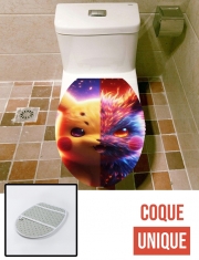 Housse de toilette - Décoration abattant wc Good or Bad Poke