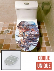 Housse de toilette - Décoration abattant wc Granblue Fantasy