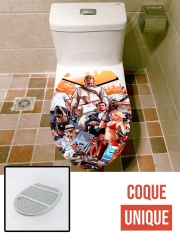 Housse de toilette - Décoration abattant wc Grand Theft Auto V Fan Art