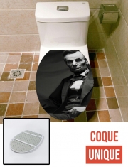 Housse de toilette - Décoration abattant wc Gray Lincoln