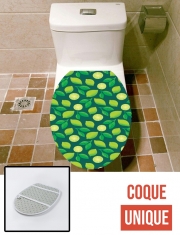 Housse de toilette - Décoration abattant wc Citron Vert Lemon Summer