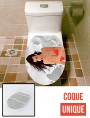 Housse de toilette - Décoration abattant wc GTA Malibu Girl