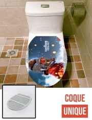 Housse de toilette - Décoration abattant wc Gardiens de la galaxie: Star-Lord