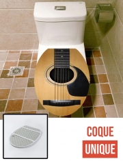 Housse de toilette - Décoration abattant wc Guitare
