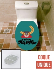 Housse de toilette - Décoration abattant wc Guren Mecha