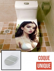 Housse de toilette - Décoration abattant wc Hailee