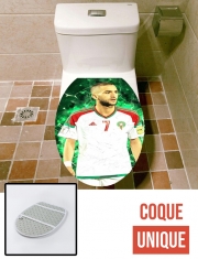 Housse de toilette - Décoration abattant wc Hakim Ziyech The maestro
