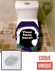 Housse de toilette - Décoration abattant wc Halloween Stories Cards Custom