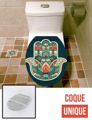 Housse de toilette - Décoration abattant wc Main de fatma