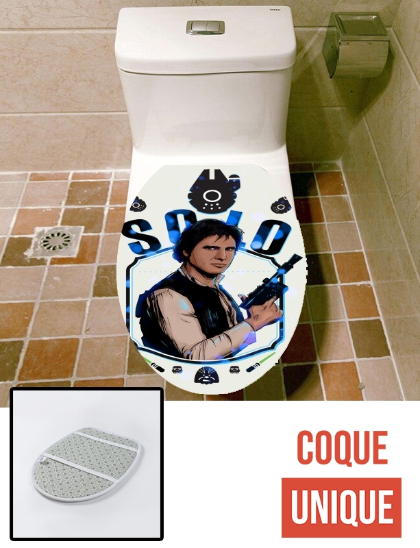 Housse de toilette - Décoration abattant wc Han Solo from Star Wars 