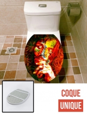 Housse de toilette - Décoration abattant wc Bob Marley Painting Art