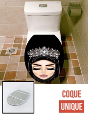 Housse de toilette - Décoration abattant wc Hijab
