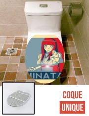 Housse de toilette - Décoration abattant wc Hinata Propaganda