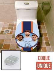 Housse de toilette - Décoration abattant wc I Love NY City FC