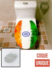 Housse de toilette - Décoration abattant wc Indian Paint Spatter