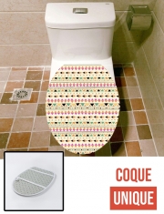 Housse de toilette - Décoration abattant wc Eté indien