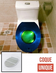 Housse de toilette - Décoration abattant wc Infinity Gem Time