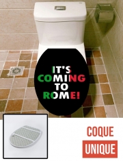 Housse de toilette - Décoration abattant wc Its coming to Rome