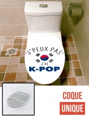 Housse de toilette - Décoration abattant wc Je peux pas j'ai Kpop