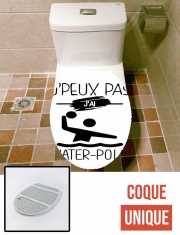 Housse de toilette - Décoration abattant wc J'peux pas j'ai water-polo