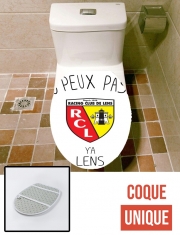 Housse de toilette - Décoration abattant wc Je peux pas y'a Lens Football