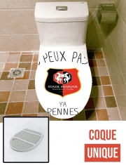 Housse de toilette - Décoration abattant wc Je peux pas y'a Rennes