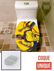 Housse de toilette - Décoration abattant wc Jeremy Menez America 
