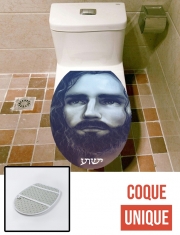 Housse de toilette - Décoration abattant wc JESUS