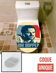 Housse de toilette - Décoration abattant wc Jim Hopper President