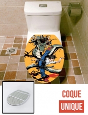 Housse de toilette - Décoration abattant wc Jin Mori God of high