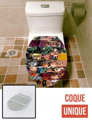 Housse de toilette - Décoration abattant wc Jojo Manga All characters