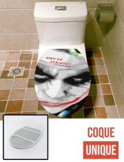 Housse de toilette - Décoration abattant wc Joker
