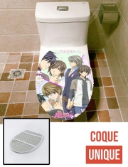 Housse de toilette - Décoration abattant wc Junjou romantica