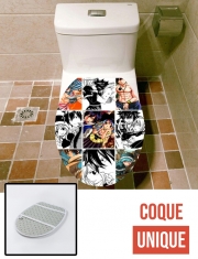 Housse de toilette - Décoration abattant wc Juvia X Gray Collage