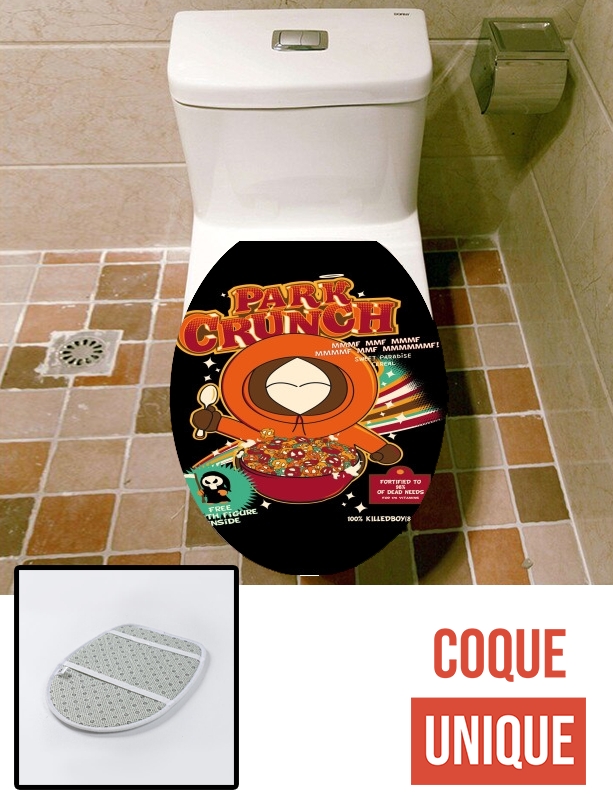 Housse de toilette - Décoration abattant wc Kenny crunch