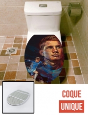 Housse de toilette - Décoration abattant wc Kevin De Bruyne PaintArt