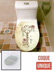 Housse de toilette - Décoration abattant wc Key Lucky 