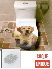 Housse de toilette - Décoration abattant wc Labrador Dog