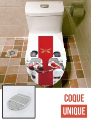 Housse de toilette - Décoration abattant wc Lacazette x Aubameyang Celebration Art