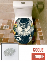 Housse de toilette - Décoration abattant wc Lady