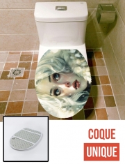 Housse de toilette - Décoration abattant wc Lady Snow Winterfell