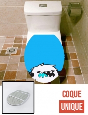 Housse de toilette - Décoration abattant wc Langa Skateboard Lockscreen