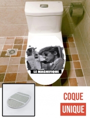 Housse de toilette - Décoration abattant wc Le magnifique Bebel tribute