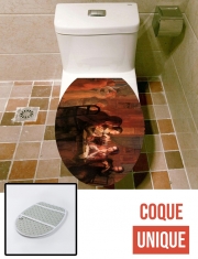 Housse de toilette - Décoration abattant wc Le Toit paternel