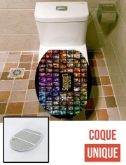 Housse de toilette - Décoration abattant wc League Of Legends LOL - FANART