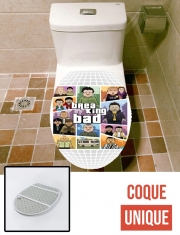 Housse de toilette - Décoration abattant wc Lego: GTA mashup Breaking Bad