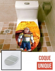 Housse de toilette - Décoration abattant wc LeMillion I Will be your hero