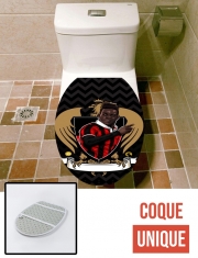 Housse de toilette - Décoration abattant wc Les Aiglons Super Mario 