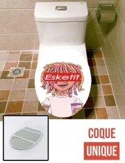 Housse de toilette - Décoration abattant wc Lil Pump ESKETIT Peep Uzi Yachty XAN Supreme Xanax