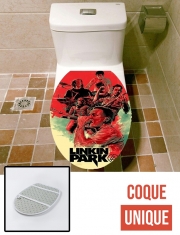 Housse de toilette - Décoration abattant wc Linkin Park